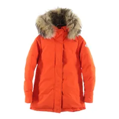 PYRENEX (ピレネックス) BORDEAUX FUR ボルドーファー ダウンコート オレンジ レディース HWM024のサムネイル