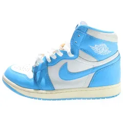 NIKE (ナイキ) AIR JORDAN 1 RETRO HIGH OG UNC REIMAGINED エアジョーダン1 レトロ リイマジンド ハイカットスニーカー ブルー/ホワイト US9/27cm DZ5485-402