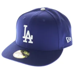 NEW ERA (ニューエラ) ロサンゼルス ドジャース 6パネル ベースボールキャップ 帽子 ブルー