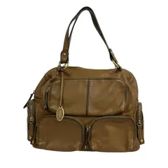 TOD'S(トッズ) ハンドバッグ - ブラウン レザー