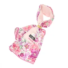 Brooks Brothers ブルックスブラザーズ 大判ハンカチ＆スカーフリング/ミニスカーフ  ロゴ/花柄/コットン    ピンク レディース / 240001185213のサムネイル
