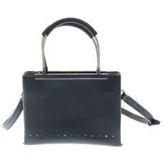 ALEXANDER WANG (アレキサンダーワン) DIME SMALL SATCHEL ダイム スモール サッチェル 2WAY レザーハンドバック ショルダーバッグ ブラックのサムネイル