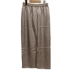 未使用 25SS Edition エディション トゥモローランド サテンヨウリュウ タイトスカート 34-05-51-05016 サイズ36 ホワイト レディース 古着 中古 USED