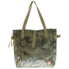 sacai KAWS Large tote bag トートバッグ 迷彩 sacai×KAWS 迷彩柄 トートバッグM カモフラージュ - メルカリ