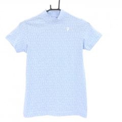 ☆美品☆PEARLY GATES 総柄ロゴジャガードモックネック サイズ 2