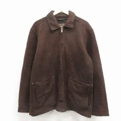 XL/古着 コロンビア 長袖 ジャケット メンズ こげ茶 内側ボア 26jan22