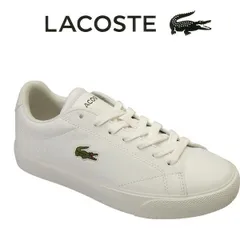 LACOSTE ラコステ スニーカー レディース LEROND レロンド セット 49CFA0037 21G 白 ローカット ブランド カジュアル 人気 通学 通勤靴 レザー ホワイト シューズ WHT WHT 正規取扱店
