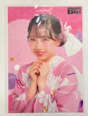 FRUITS ZIPPER LARMEコラボ浴衣すきくじ 松本かれん E賞 クリアポスター