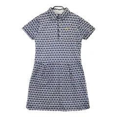 サイズ：L CALLAWAY キャロウェイ  半袖ワンピース 総柄 ネイビー系 [240101644465] ゴルフウェア レディース ストスト