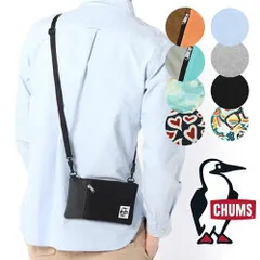 CHUMS チャムス スマートフォンショルダー スウェットナイロン CH60-3611 スマホショルダー ショルダーバッグ スマホポーチ