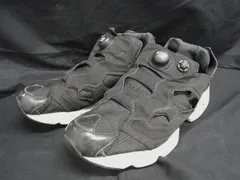 Reebok リーボック インスタポンプ フューリー ナイロン×キャンバス スニーカー 表記サイズ 28cm 靴 シューズ ブラック系 DL8191