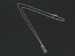 4℃ ヨンドシー SV925 ハート プレート ネックレス ペンダント アクセサリー レディース シルバー系 DM2000のサムネイル