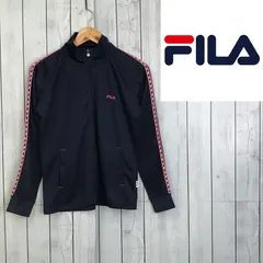 FILA フィラ ロゴテープジャージジャケット  サイズL F-41