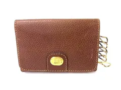 dunhill ダンヒル レザー 6連キーケース 鍵入れ メンズ ブラウン系 DM2281