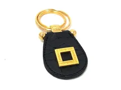 GIVENCHY ジバンシィ キーホルダー キーチャーム バッグチャーム キーチャーム レディース メンズ ブラック系×ゴールド系 DM2432のサムネイル