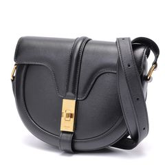 極美品】セリーヌ セーズ ブザス16 ミニショルダーバッグ ターンロック 