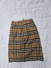 BURBERRYS バーバリー ノヴァチェック ウール100% スカート