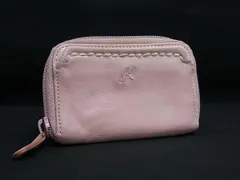 ■美品■ Kitamura キタムラ レザー コインケース コインパース 小銭入れ レディース ピンク系 DM2344のサムネイル