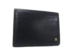 LANVIN ランバン レザー カードケース 名刺入れ カード入れ メンズ レディース ブラック系 DM2380のサムネイル