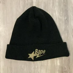 エイプ BAPESTA ニット帽 ビーニー KNIT CAP ニットキャップ A BATHING APE（アベイシングエイプ）の「2ND SHARK KNIT CAP（ニット