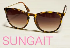 管理No.769 50 SUNGAITサングラス 1567 フルリム 鼈甲柄