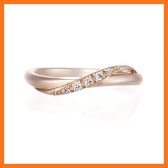 【新品】 4℃(ヨンドシー)6号ピンクシルバーリング 0