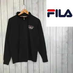 FILA フィラ ハーフジップアップ スウェット サイズL