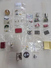 リーメント他。ミニチュアフィギュア食べ物和食肉色々まとめ売り