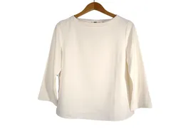 k03250321076　UNIQLO ユニクロ　Mサイズ　White　　トップス　長袖Tシャツ　春夏