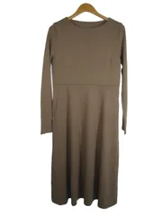 k03250321065　UNIQLO　ユニクロ　Mサイズ　Brown　　ワンピース or ドレス　ワンピース　通年