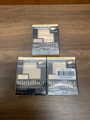 未開封品 3点セット マキアージュ ドラマティックパウダリーEX オークル00 ファンデーション 9.3g