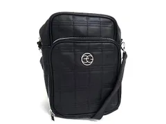 ■新品■未使用■ EGOIST エゴイスト PVC キルティング クロスボディ ショルダーバッグ レディース メンズ ブラック系 DI7131