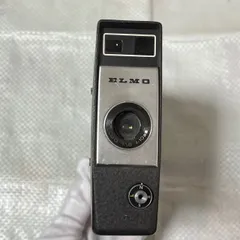⑦-4 動作未確認 ELMO ヴィンテージ8ミリシネカメラ レトロ アンティークのサムネイル