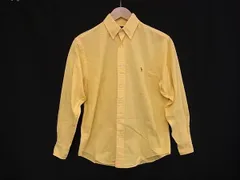 RALPH LAUREN ラルフローレン コットン100% 長袖 シャツ トップス 洋服 メンズ イエロー系 DL6987のサムネイル