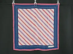 ■美品■ YVESSAINTLAURENT イヴサンローラン シルク100% スカーフ ストール レディース ピンク系×マルチカラー DL7097