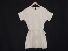 ■美品■ SeeByChloe シーバイクロエ コットン100％ ワンピース 半袖 サイズ 34 洋服 レディース  ライトイエロー系 DL8145のサムネイル