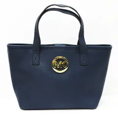 MICHAEL KORS マイケルコース トートバッグ ミニ ロゴ ネイビー レディース LF0001-08-0310⑧