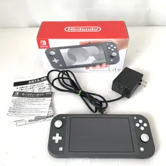 【中古】Nintendo Switch Lite 任天堂スイッチライト グレー HDH-S-GAZAA　　　M80310-1