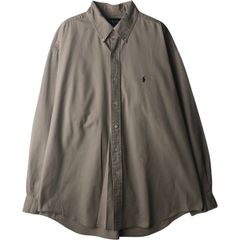90s ラルフローレン YARMOUTH グラフチェックシャツ Mブラウン - メルカリ