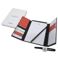 CHANEL シャネル ラコレクション ギフトの付箋 ペンシルセット ブック型 メモパッド ノベルティ メンズ レディース