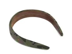 ■美品■ ETRO エトロ ペイズリー柄 カチューシャ ヘアアクセサリー レディース カーキ系 DM1716