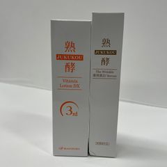 熟酵ビタミックスローション+リンクル薬用美白セラム - メルカリ