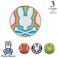 【メール便・ゆうパケット】▼マーカー〔3.5 PB MAGNET〕 【直径/2.8cm：ユニセックス】サイコバニー Psycho Bunny GOLF ゴルフ マーカー メンズ レディース【新作】 pbmg5sm3のサムネイル