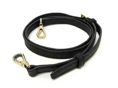 MICHAEL KORS マイケルコース レザー バッグ用 ショルダーストラップ 斜め掛け 肩掛け レディース ブラック系 DM3109