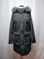 THE NORTH FACE ザノースフェイス フード ダウンジャケット ロング丈 グースダウン