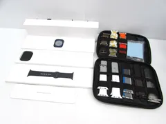 Apple Watch Series 8 45mm GPSモデル MNP13J A2771 初期化済み バッテリー最大容量：100％ バンド 8点 ケース付き　※充電ケーブル欠品