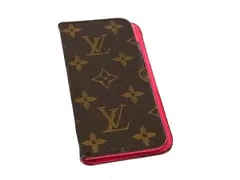 LOUIS VUITTON ルイヴィトン  M61906 モノグラム フォリオ iPhone 7/8/SE(第2世代) 対応 手帳型 スマホケース ブラウン系 DM3489