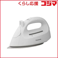 【 新品 未開封 】   パナソニック コードレススチームアイロン ［ハンガーショット機能付き］ ミストグレー NI-QL300-H 未使用 送料無料のサムネイル