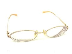 Salvatore Ferragamo Double Gancini Prescription Glasses, Eyeglasses, Spectacles, Women's & Men's, Silver Tone, DM3679