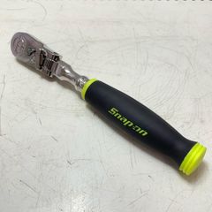 スナップオンFHF100 3/8新型100ギア首 振りラチェット 希少グリーン 